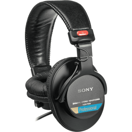 Sony MDR-7506 Closed‑Back Studio Headphones